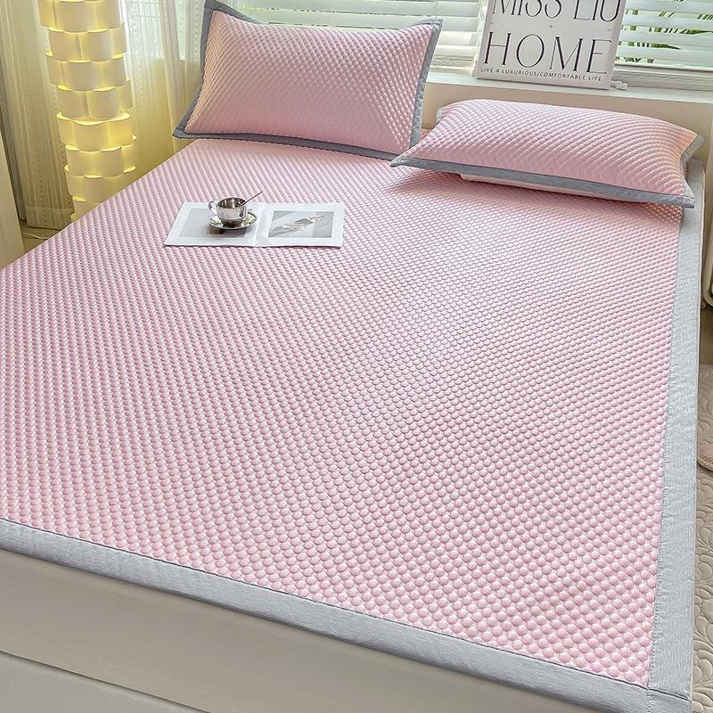 JingJingRS Summer Ice Silk Cooling Bedsheet Mat