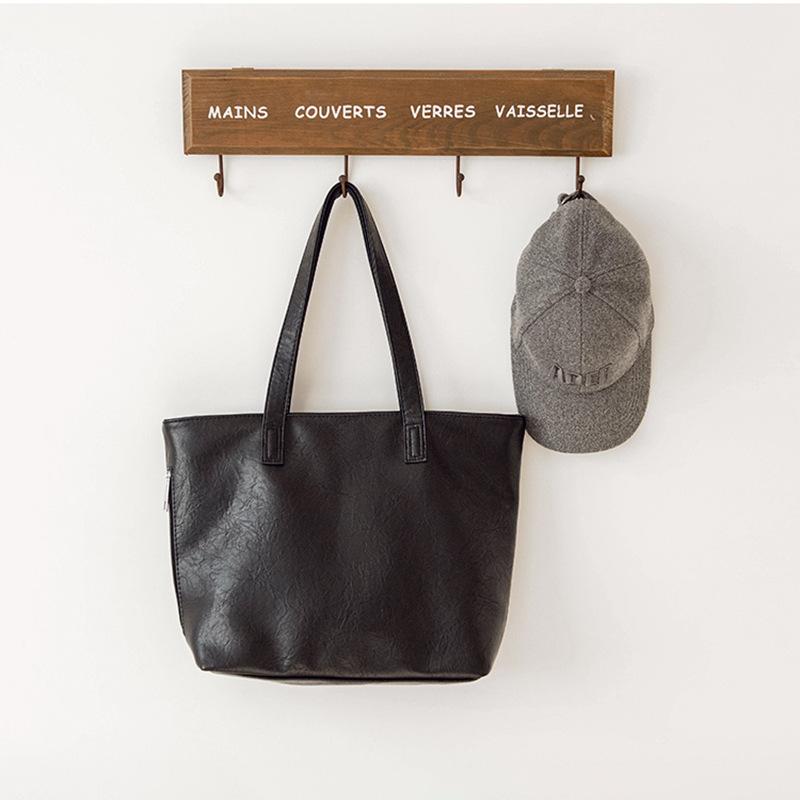 Сумка-тоут, новая модная женская сумка на осень и зиму, повседневная сумка на одно плечо для поездок на работу из мягкой кожи, большая вместимость