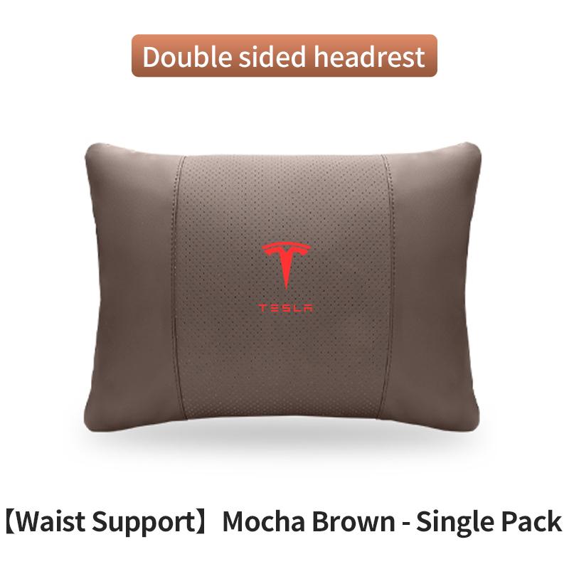 AMO1 For Tesla Model 3 Model Y Model S Model X Car Headrest Neck Support Seat Soft Neck Pillow Automobile Tesla Interior Accessories