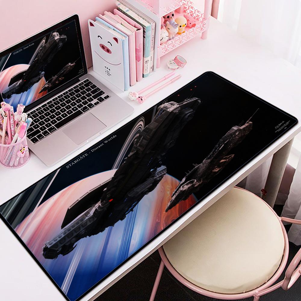 SStargate Earth SG Mouse Pad xCM Nonslip Gaming Mousepad Gamer ESports Mouse Mat Game Mechanical Keyboard XXL Desk Mat