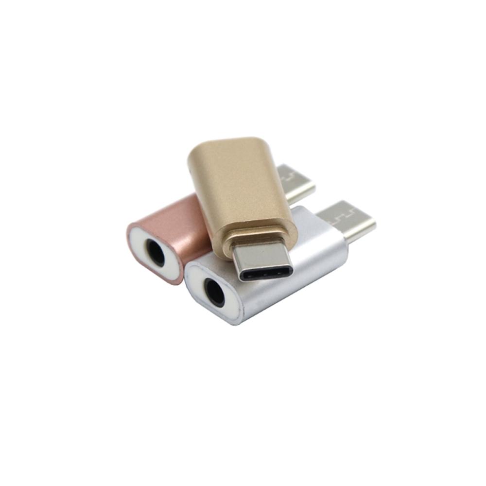 Speaker Mobile Connector Audio Converter Type C Headphone Connector Headphone Adapter 3.5mm Jack