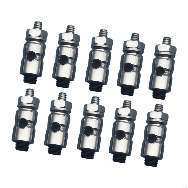 10pcs Metal Adjustable Pushrod Connectors Stopper For Remote Aircraft Helicopter Boats