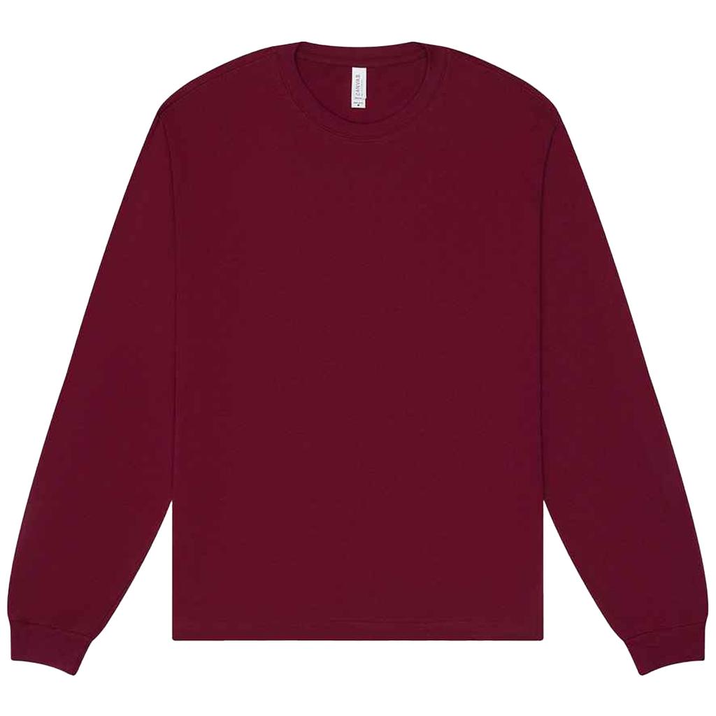 Bella + Canvas Unisex Adult Heavyweight Long-Sleeved T-Shirt