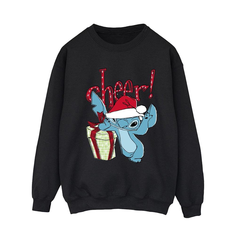 Disney Womens/Ladies Lilo And Stitch Cheer Sweatshirt