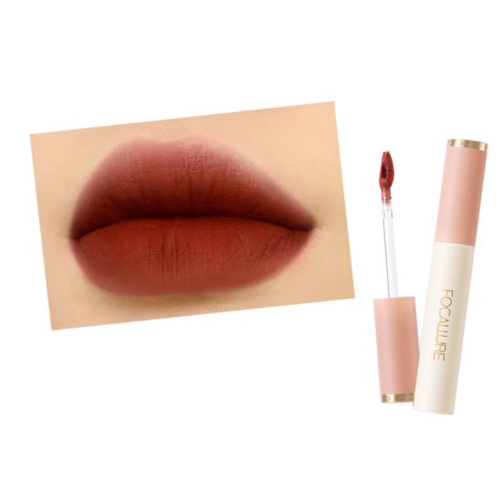 Бархатный матовый долговечный антипригарный легко цветной блеск для губ для девочек