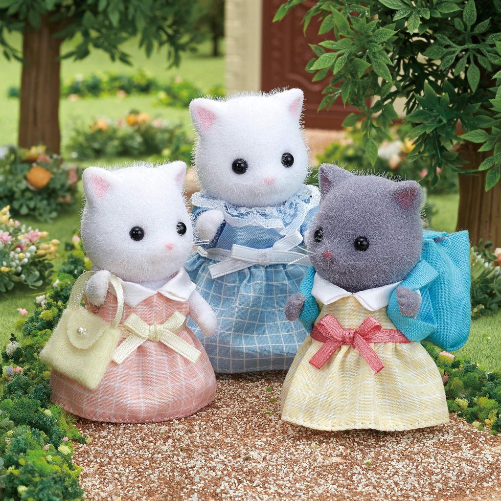 Кукла Sylvanian Families Кошка Сертификация ST Mark Возраст Игрушка Кукольный домик Sylvanian Families EPOCH [Персидская семья] FS-36 3+
