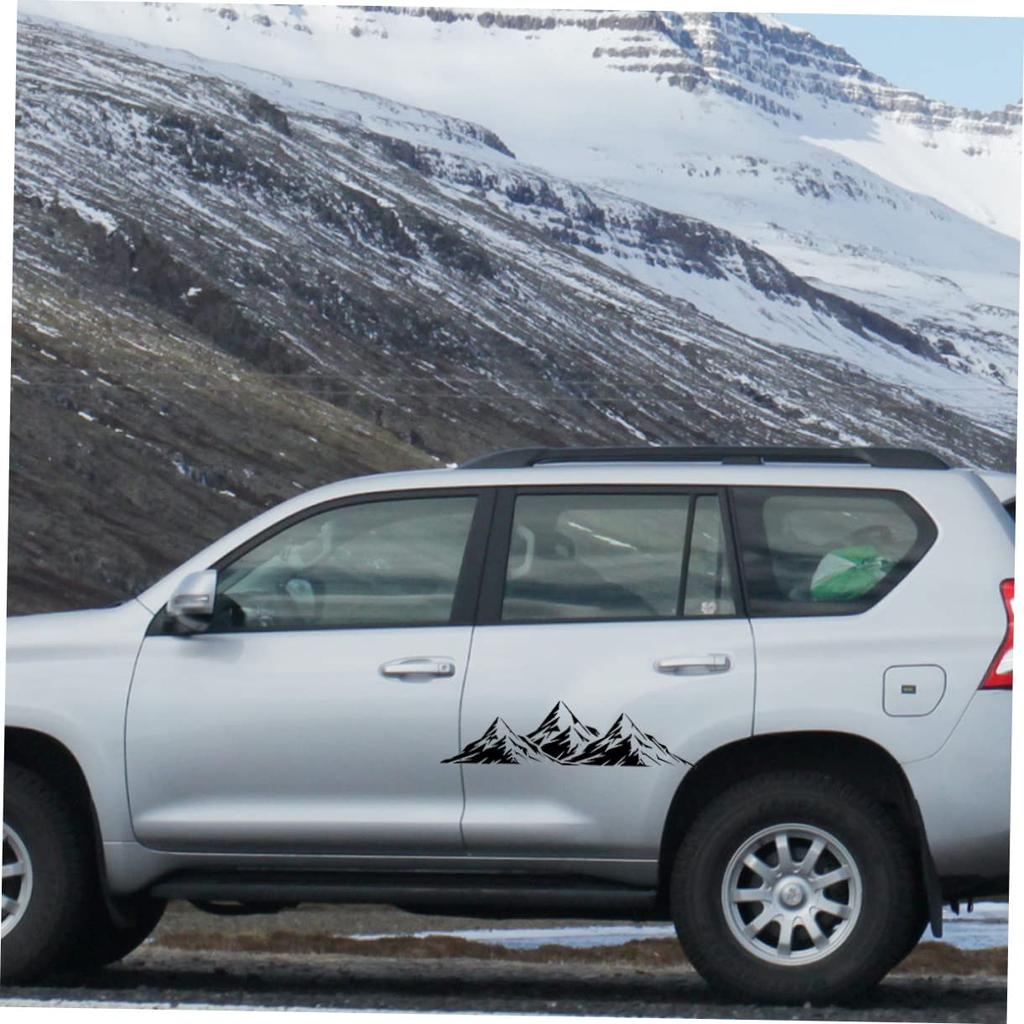 TINEASUR Наклейка-плавник Наклейка на автомобиль Наклейка-гора Наклейка-звезда Наклейка на бампер Наклейка в форме горы Графика для автодома