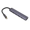 USB C Hub 6 в 1 сплиттер док-станция Male to High Definition Multimedia Interface 3 USB PD
