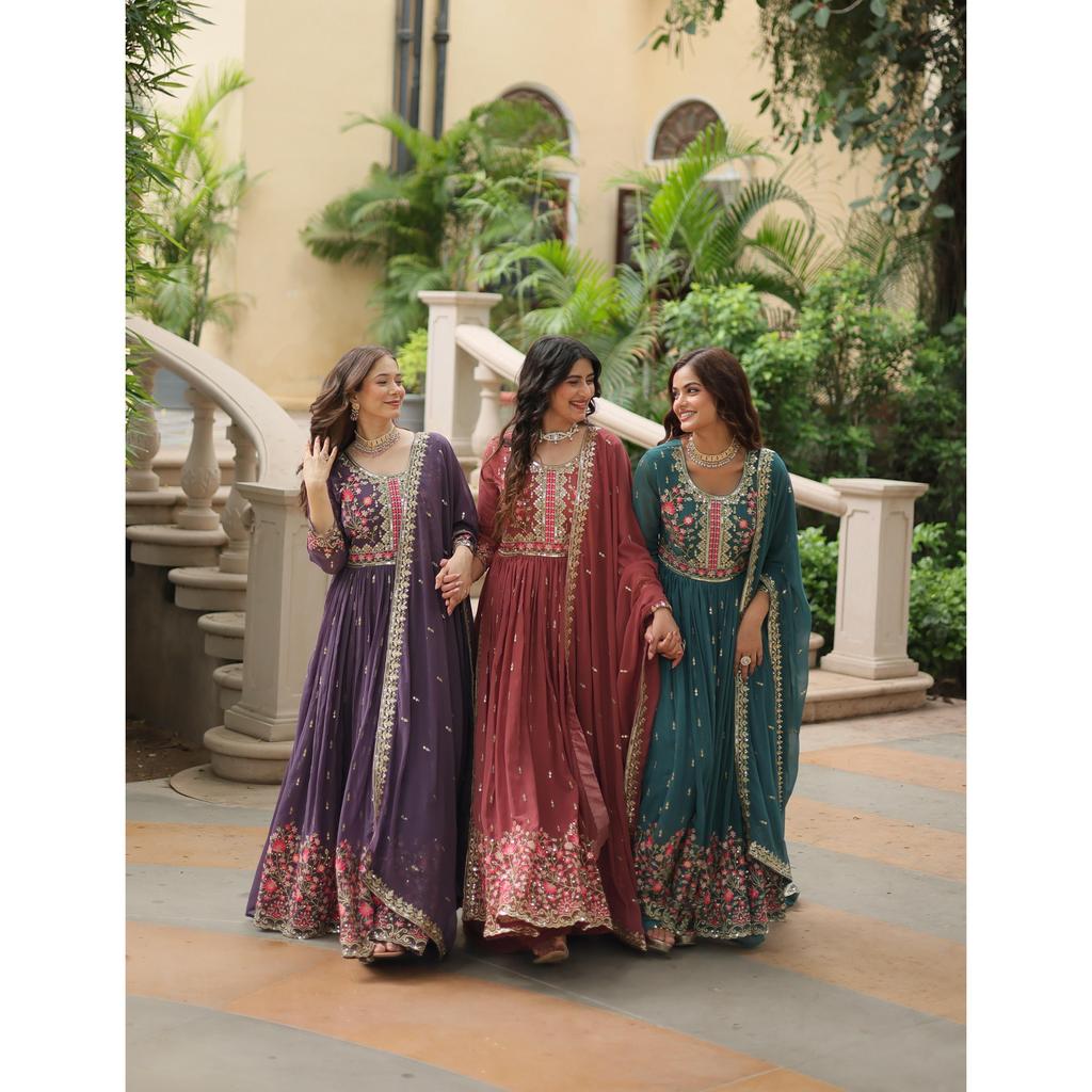 Premium Designer Readymade Top-sharara-dupatta Collections 2025