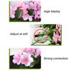 2Pcs Simulated Flowers Bouquet Bright Color Indoor Outdoor Artificial Plants Lifelike Design No Withering Artificial Flowers
