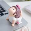 Nordic Home Decoration Cute Creative Yoga Little Girl Ornaments Room Decoration Desk Decor Lovely Accessories Girl Birthday Gift