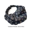 Нескользящие кружевные повязки для волос обруч для волос широкий боковой обруч для головы темперамент сетчатый ободок с цветком для женщин