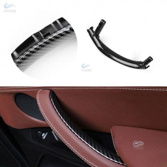 1*Right Inner Door Panel Handle Pull Trim Cover For BMW X5 F15 X6 F16 2014-2018