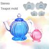 Силиконовая форма из эпоксидной смолы, ассорти, чайный горшок, форма для капельного клея, креативная форма для литья ювелирных изделий