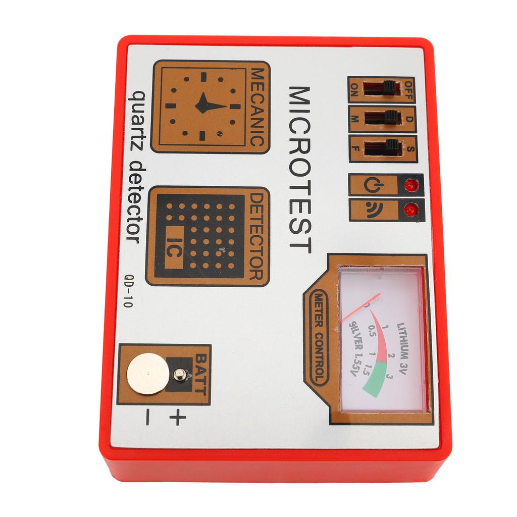 Demagnetizer Timegrapher Adjustable Convenient Multifunction Battery Measure Pulse Quartz Tester for Home