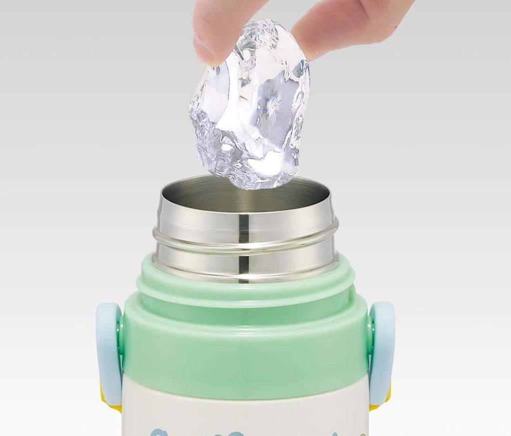 Skater Бутылка для воды 470 мл Shimajiro 23 Нержавеющая сталь Спортивная бутылка Детская SDC4-A