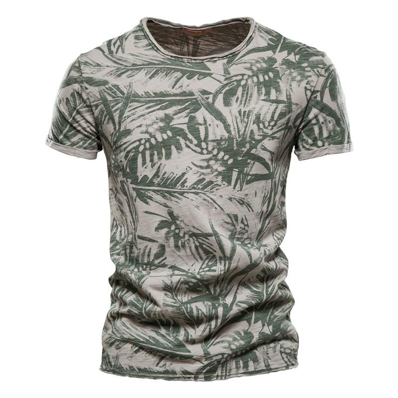 Hawaiian Plant Tropical Jungle 3D Print Casual T-shirt For Men And Women Daily Slim Loose Crew Neck Short Sleeve Summer Top New