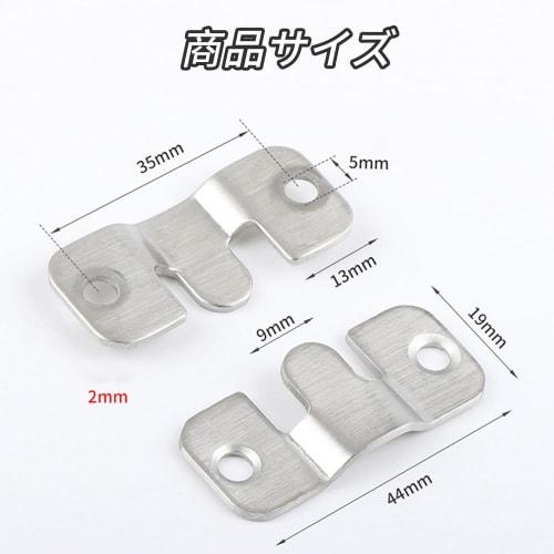 SSZYMAOYI Picture Frame Hooks, Set of 10, Stainless Steel Wall Hanging Hardware, Discreet Picture Hooks for Hanging Picture Frames, Decorative Items,