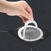 WTEMPO 20 шт. 4 стиля Одноразовые накладки на слив для душа в ванной, уловитель волос, сетка-фильтр против засоров, наклейки