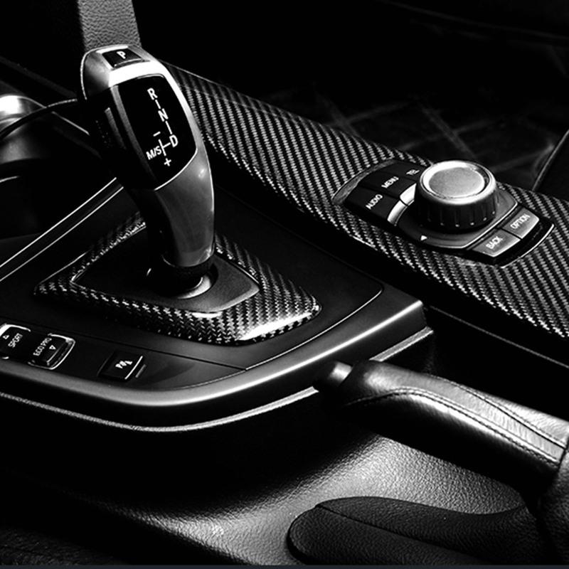 For BMW 1 2 3 4 5 Series F20 F21 12-18 F22 F23 14-18 F30 F34 F35 13-18 F32 F33 F36 14-16 Car Accessories Carbon Fiber Gear Knob