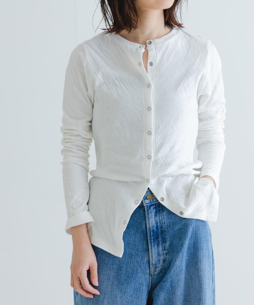 Женский кардиган с круглым вырезом Urban Research Made in Japan URA4-21T005 (Офф-Бесплатно)