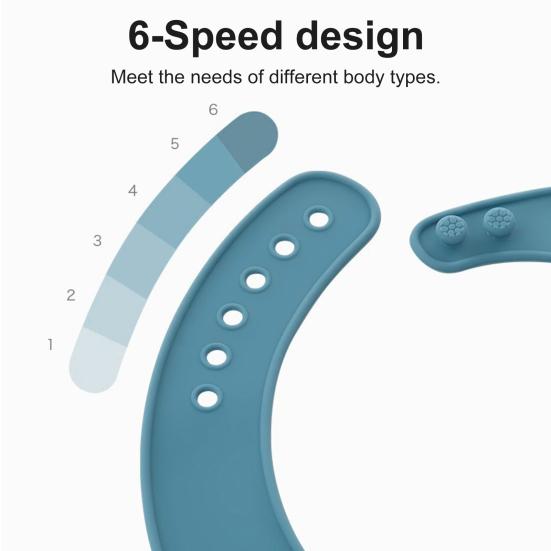 Водонепроницаемый регулируемый силиконовый нагрудник для взрослых, гибкий многоразовый, устойчивый к беспорядку, легко протирается, нагрудник для пожилых людей для еды