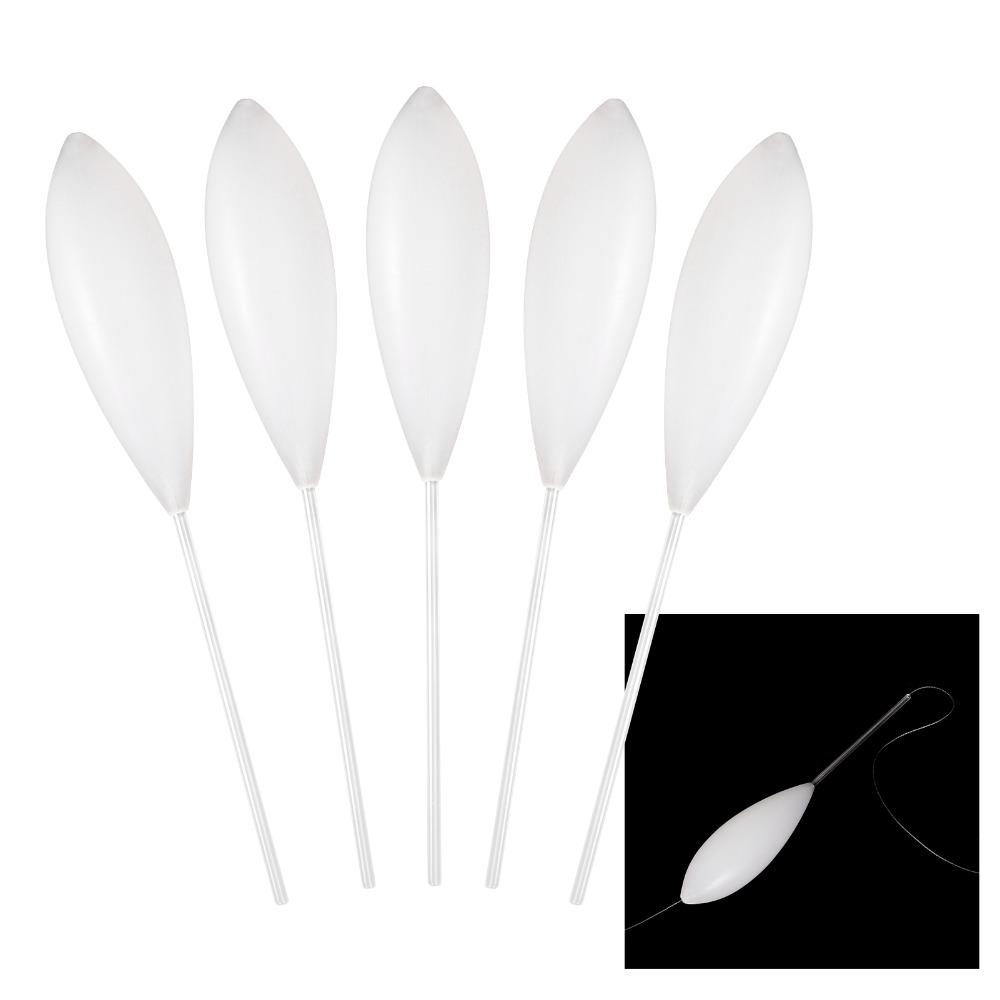 5PCS Lightweight Bombarda Float Acrylic Spinning Float Durable Casting Bobbers Bass Fishing