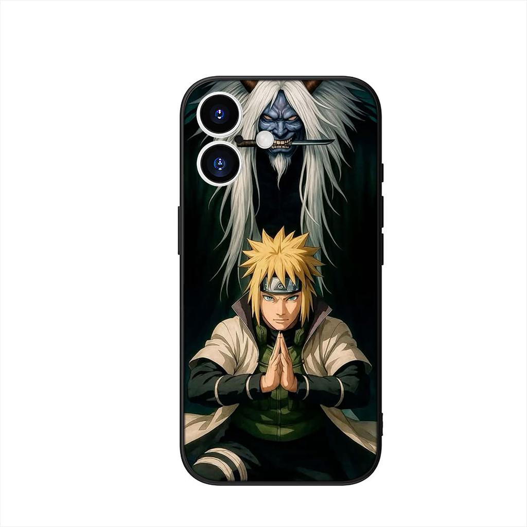 Uchiha Sasuke Narutos Namikaze Minato Case for Motorola Moto G54 G05 G24 G55 G85 G15 G57 G86 Power Edge 50 30 Fusion neo Pro