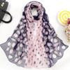 Silk Scarf Satin Hair For Women Fashion Print Head Scarfs Female Headband Neck Scarves For Ladies Spring