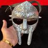 MF DOOM Mask Mad Villain Engraved Steel Face Armor Medieval Hand-Forged Mask Best Gift For Him, Her