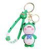 Adorable Frog Keychain Durable Stylish Cartoon Gift Eco-friendly Long Lifespan Cute Couple Pendant for Bags Adult Sex Wear