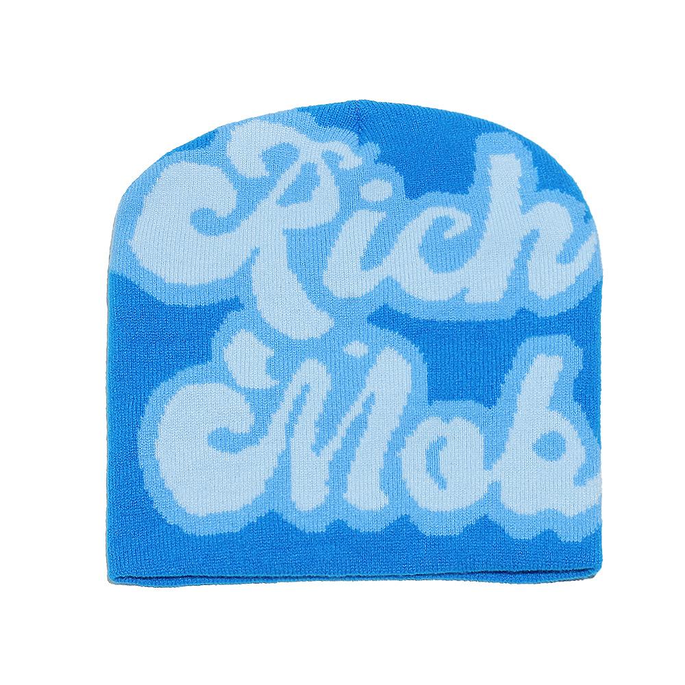 Temu осень-зима новая вязаная шапка-пуловер многоцветная с надписью теплая шапка мужская и женская шерстяная вязаная шапка