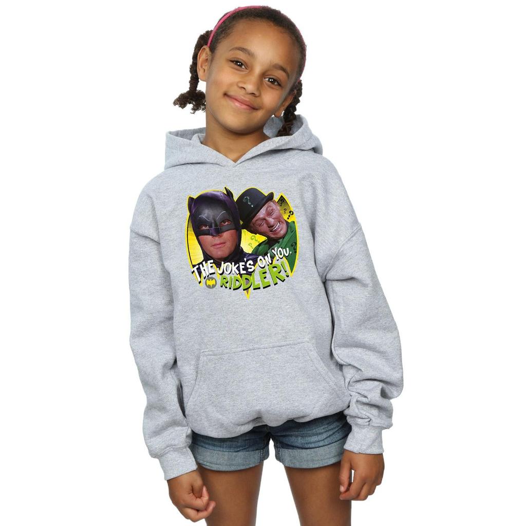 DC Comics Girls Batman TV Series The Riddler Joke Hoodie