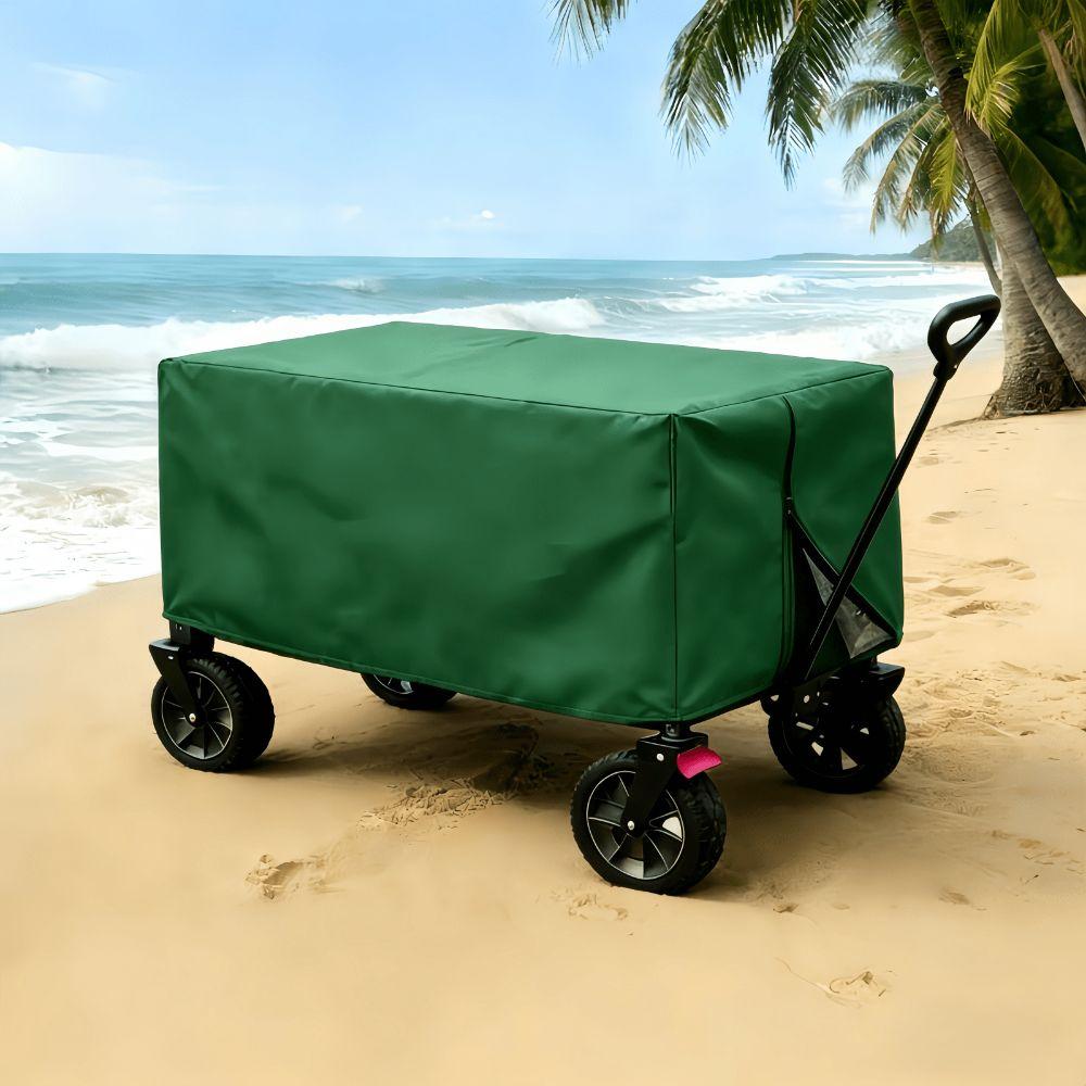 Oxford Cloth Trolley Cover Rectangle Camping Cart Dust Cover Wagon Protective Cover Fishing