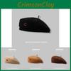 Stylish Woolen Beret For Women Autumn Winter Classic Korean Hat Style