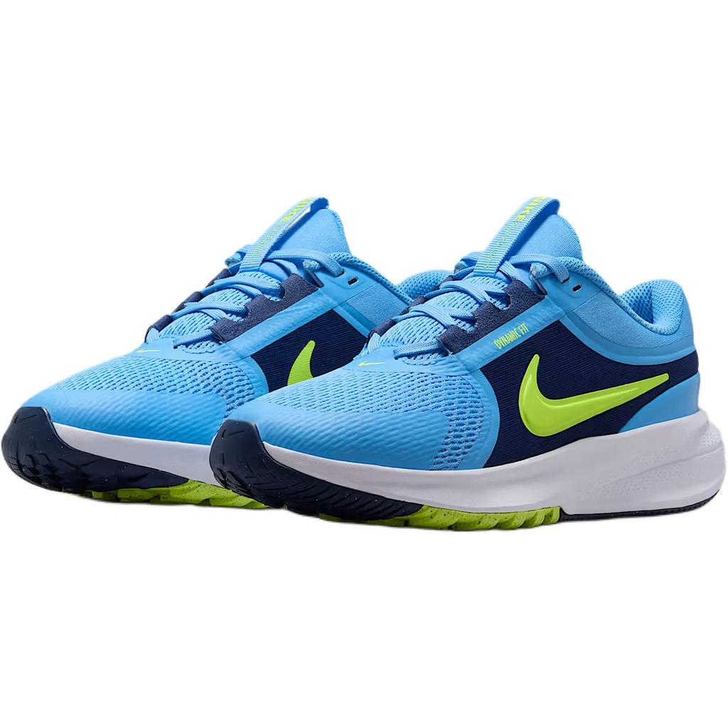Nike Star Runner 5 Износостойкие Низкие Детские Кроссовки для Бега Университетский Синий Подростковые Кроссовки HF7004-400