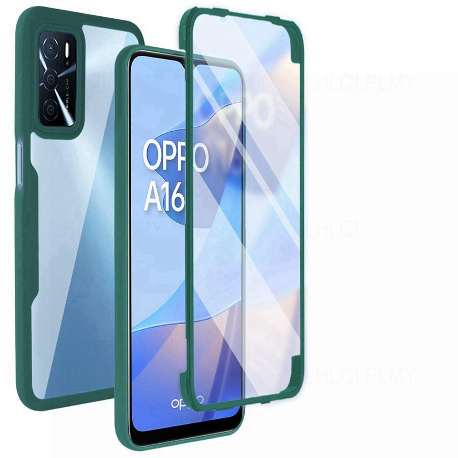 360 Degrees Protect ShockProof Case For Realme 8 9 Pro C21 C25Y C30 C33 Reno13 OPPO A40 A96 A79 A16 A53 A54 A74 A94 5G Vivo V23 Y20 Front + Back Cover