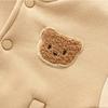 0-5 Y Autumn and Winter Baby Clothes Plush Baseball Jacket Cotton Clothing Girls Babies Boys Thick Top Children's Hoodie
