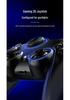 Bluetooth Six-Axis PS4 Controller with Touchpad, Audio Interface, and Motion Sensing for Android, iOS, Computer, and Steam.