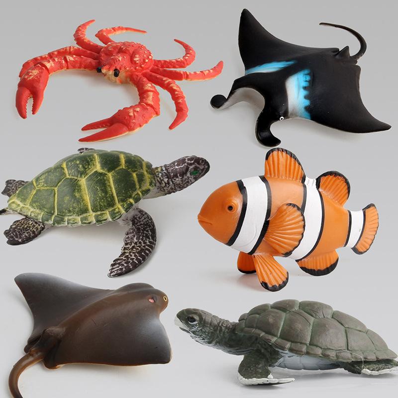 Resources Children'S Simulation Toy Model Underwater World Wild Marine Animals Boutique Doll Figure Ornament