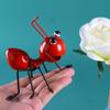 Desktop Creative Ornament Iron Ant Home Fun Ornament Wall Hanging Living Room Bedroom Crafts Atmosphere Decoration