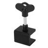 6pcs 1 Hole Movable Door Limit Stopper Vertical Horizontal Window Safety Lock  Home Safety