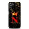 Чехол для телефона для Xiaomi Redmi Note 15 14 13 12 4G 10 11 Pro Plus 5G 14C 13C 12C 10C TPU Чехол Роскошный Мраморный Буква A B Корона