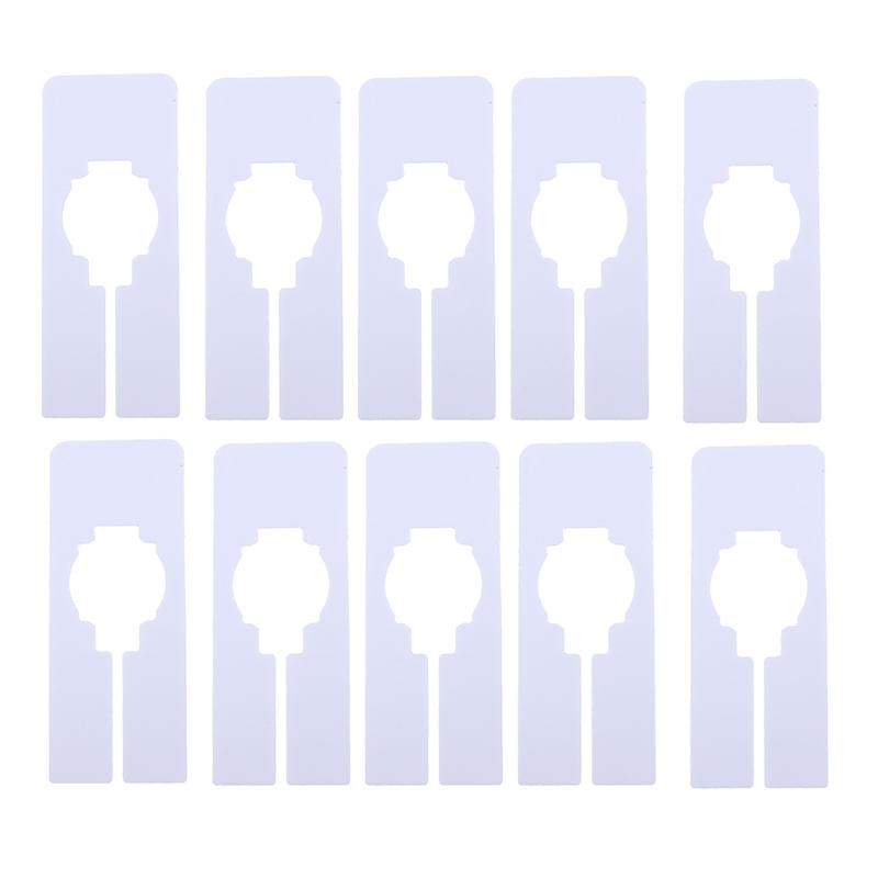 Прямоугольные разделители для вешалок для одежды Разделители для шкафов Разделители для вешалок с возможностью записи