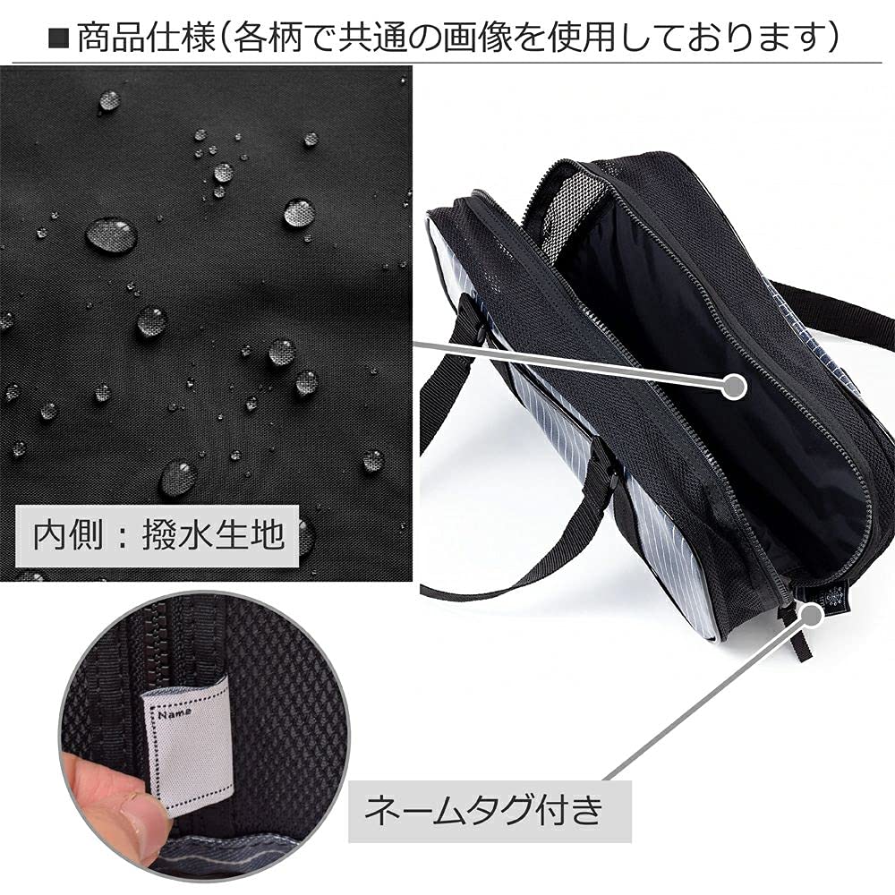 КРАСОЧНЫЙ КОНФЕТНЫЙ СТИЛЬ Сумка-раскраска Сумка Okeiko Французская лента в горошек и полоску N2111800 (военно-морской флот)