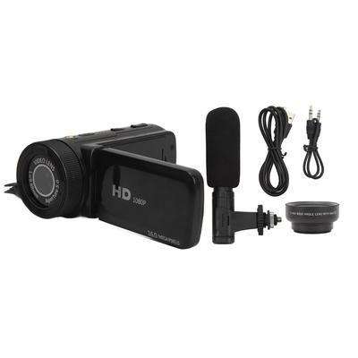 HD 1080P 16MP портативная видеокамера для видеоблогов с 16-кратным зумом цифровая видеокамера видеокамера или видео