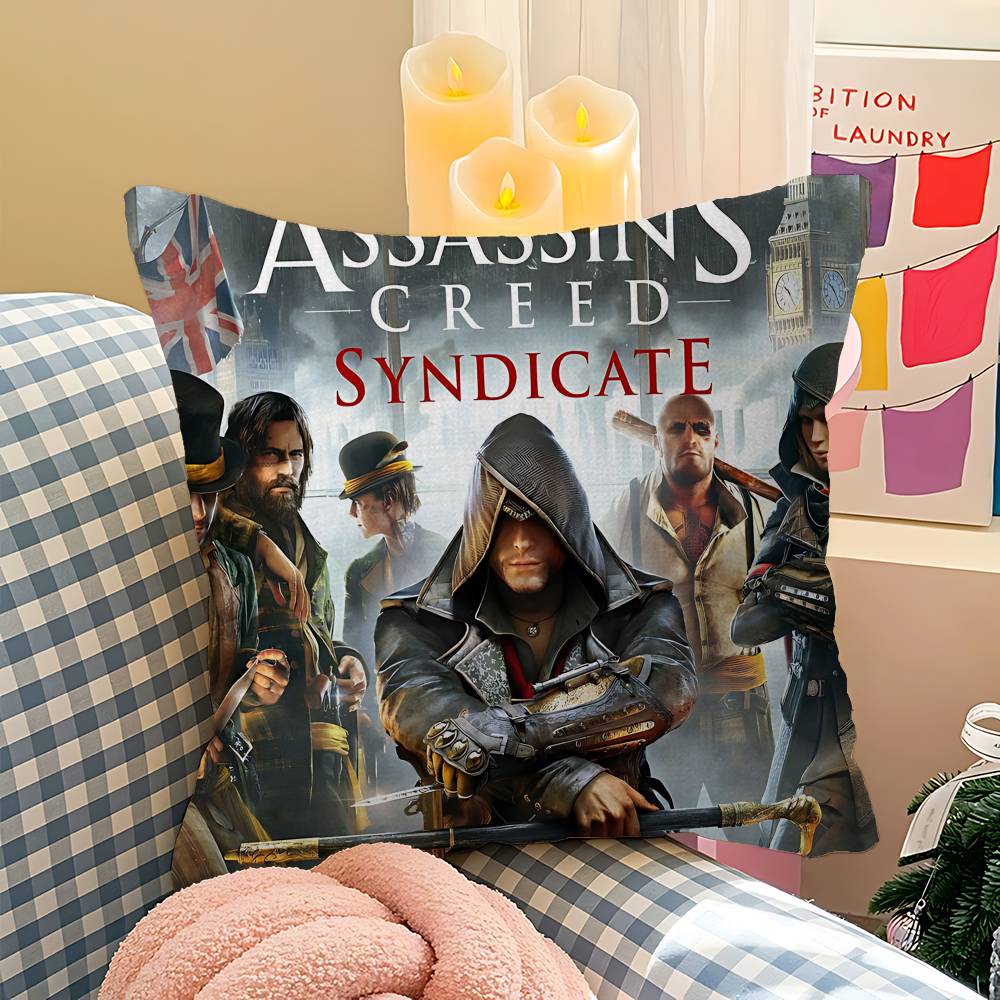 Игра Классика A-Assassins Крутой C-Creed Наволочка Полиэстер Подушки для Дивана Декоративные Пледовые Подушки Домашний Декор Наволочка