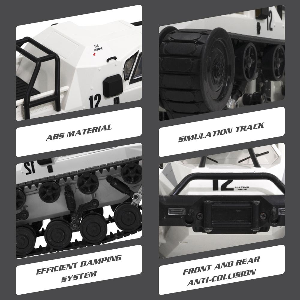 Перезаряжаемый радиоуправляемый танк-автомобиль с дистанционным управлением, автомобиль 1/12, 2,4 ГГц, подарки, игрушка, вращающийся на 360 градусов автомобиль, подарки для