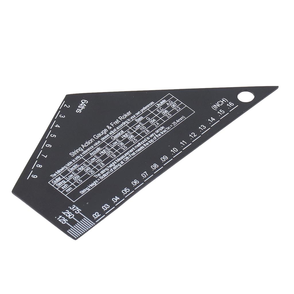 Гитарная струна, измерительная линейка, инструмент из нержавеющей стали, электрогитара, бас-гитара, аксессуары, аксессуары