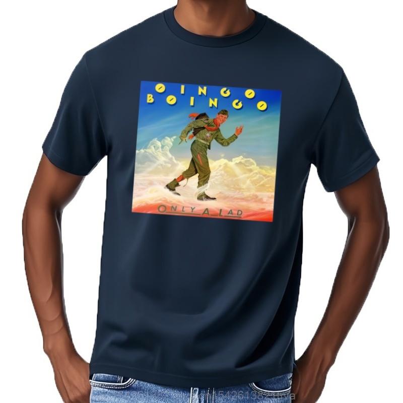 Oingo Boingo Only A Lad Essential Tshirt Short Sleeve Tee Customizeds Boys Animal Print Designer T Shirt Men